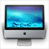 Apple LCD monitor