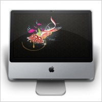 Apple LCD monitor