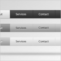 Apple Style Navigation Menu