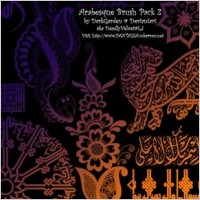 Arabesque Brush Pack 2