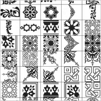  Girl Photoshop Brushes on Photoshop Brushes Sobre Arabescos  About 4 Files