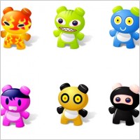 Art Toys Icons icons pack