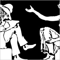 Artist And Model clip art