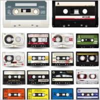 Audio Cassettes Vector Collection