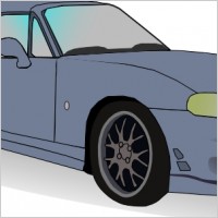 Auto_mazda clip art