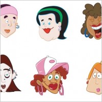 Avatar Girls icons pack