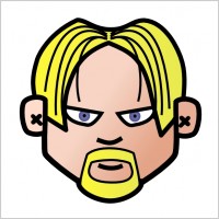 Avatar Man Face clip art