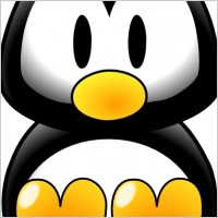 Baby Tux clip art