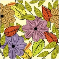 background pattern vector fashion 5