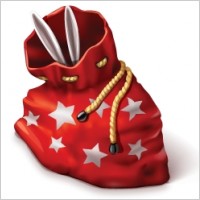 Bag with gifts