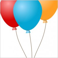 Balloons clip art