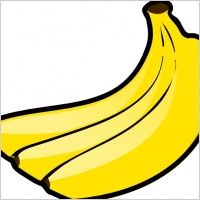 Bananas clip art Free vector in Open office drawing svg ( .svg ) format