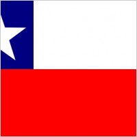Bandera De Chile clip art