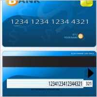 bank card fine 04 vector