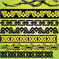 Barbed Wire Tribal Vectors