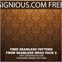 Baroque seamless pattern
