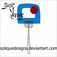 Basketball and Hoop
