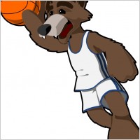 basketball wolf