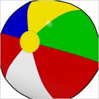 Beach Ball clip art