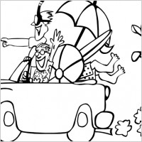 Beach Trip clip art