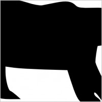 Bear Icon clip art