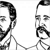 Beards clip art