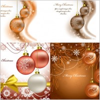beautiful christmas background vector