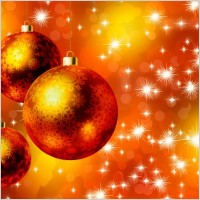 beautiful christmas ball 02 vector