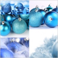 beautiful christmas ball vector
