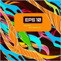 beautiful color line patterns 04 vector