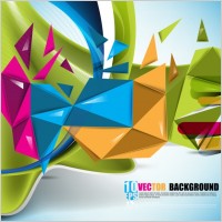 beautiful colorful background 01 vector