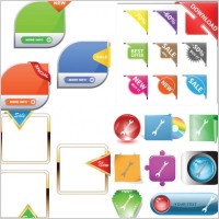 beautiful corners icon vector