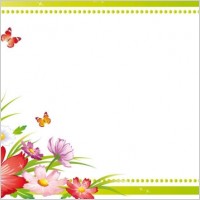 beautiful flowers and lace 05 vector