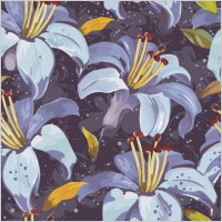 beautiful flowers and patterns 04 vector