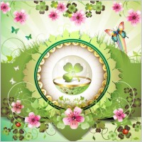 beautiful flowers background 03 vector