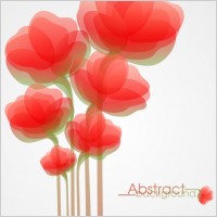 beautiful flowers illustration background pattern 05 vector