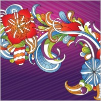 Beautiful Flowers Vector Art