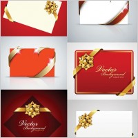 beautiful holiday card vector
