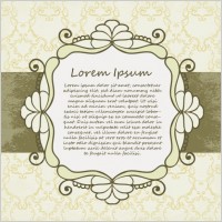beautiful lace pattern 02 vector
