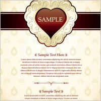 beautiful lace pattern 02 vector