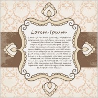 beautiful lace pattern 03 vector