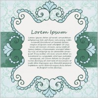 beautiful lace pattern 04 vector