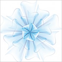 beautiful paper flowers 03 vector