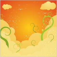 Beautiful Sky Vector