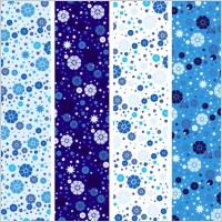 Beautiful Snowflake Vector Background