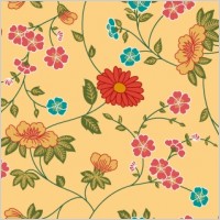 Beautiful Vector Flower Patern