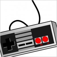 Bhspitmonkey Old School Game Controller clip art