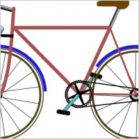 Bicycle clip art