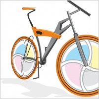 Bicycle clip art
