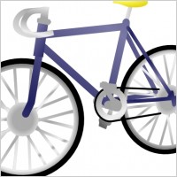 Bicycle clip art